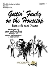 Gettin' Funky on the Housetop Jazz Ensemble sheet music cover